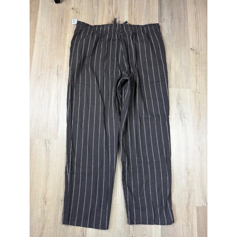 Old Navy Mens Earth Brown Stripe Cotton Pajama Pants XL NWT 803268-08-1